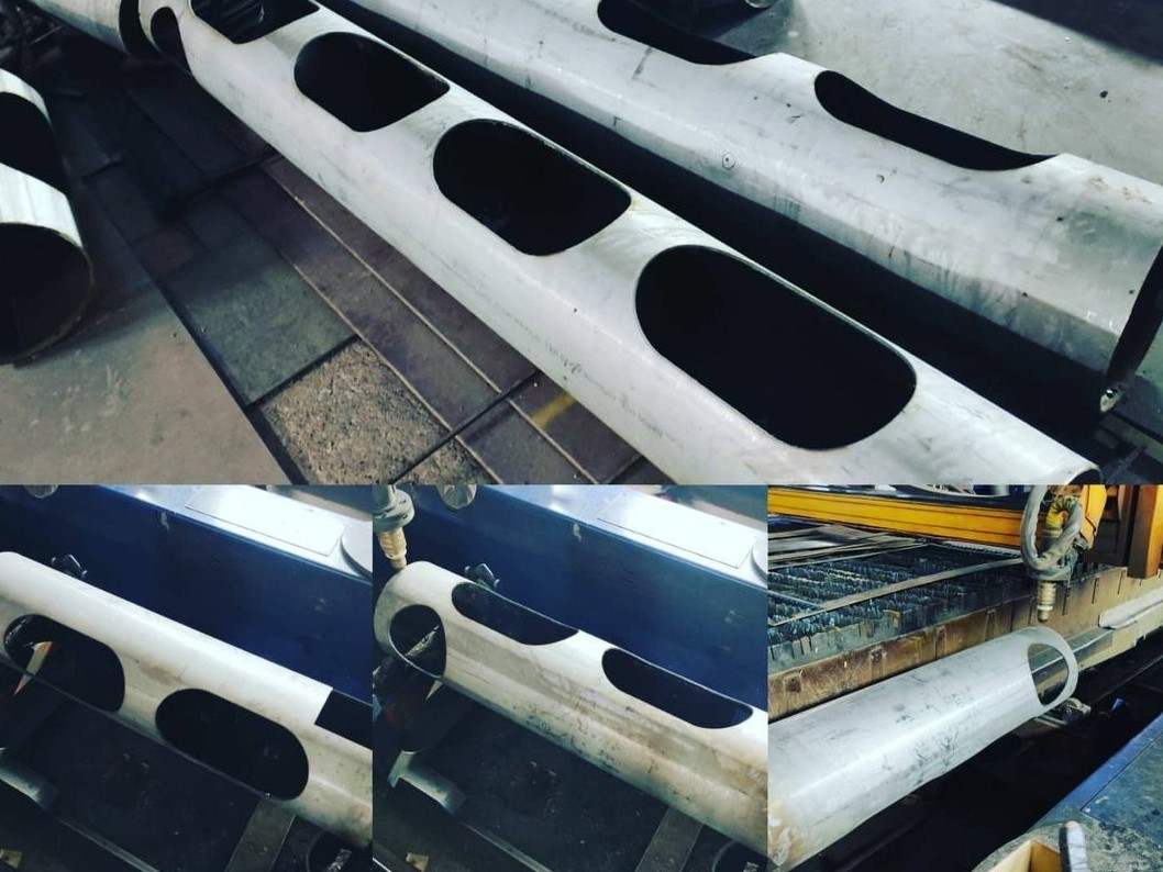 برش لیزر لوله ضخیم